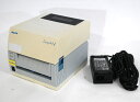 【中古・カッター付き】ラベルプリンター SATO レスプリ R408vCUT USB+RS-232Cモデル USB シリアル 30日保証 送料無料