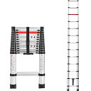 伸縮はしご 3.8m アルミはしご 耐荷重150kg 持ち運びやすい 折り畳み 伸縮梯子 多機能 アルミ 自動ロック スライド式 伸縮自在 室内室外両用 安全ロック 送料無料