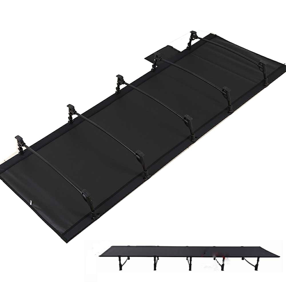 PCASTOREのアウトドアベッド キャンプコット 折りたたみ ベッド 軽量 耐荷重150kg 簡易ベッド コンパクト ド 軽量 サイドポケット付 ローコット 防水 通気性 防災 収納ケース付き 送料無料｜アングル3