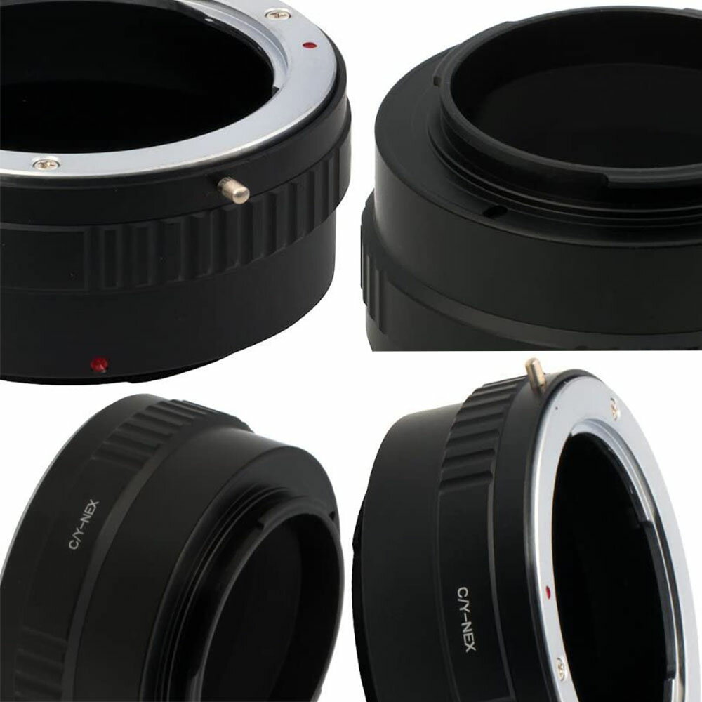 【送料無料】CY-NEX マウントアダプターCONTAX / YASHICA CYレンズ-- Sony NEX Eカメラ装着用レンズアダプターリング レンズマウントアダプター マウント変換アダプター Sony Alpha NEX-7 NEX-6 NEX-5N NEX-5 NEX-C3 NEX-3専用 高精度 高品質