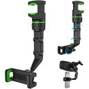 バックミラー車載用ホルダー スマホ車載ホルダー 車載 スマホホルダー 携帯ホルダー 360度回転 多機種対応 50-100mm 片手操作 車載 スマホスタンド 多機能リアビューミラー電話ホルダー 送料無料 iPhone xperia Galaxy Docomo au SoftBank 全機種対応