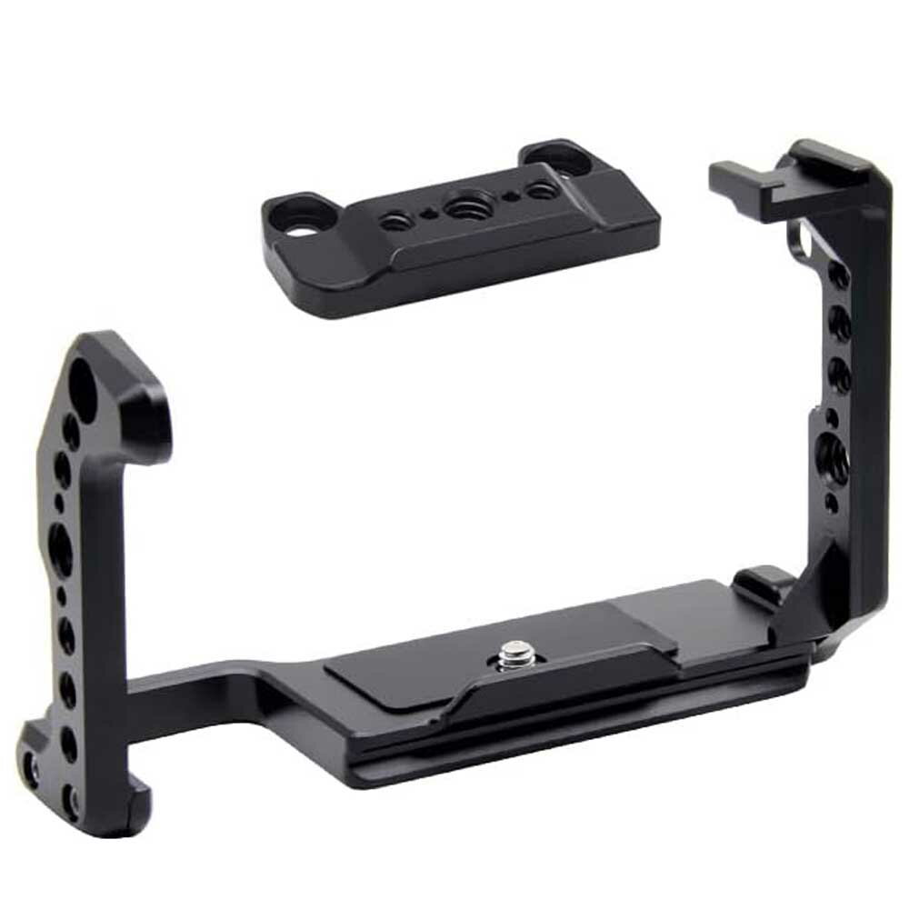 Rakuten - Sony ソニー FX30/FX3 カメラ通用ケージ 超拡張性 内蔵コールドシューマウント 1/4のネジ穴と3/8のネジ穴 Arri規格のネジ穴がある Arca規格プレートがあり、耐磨耗性、 耐腐食性