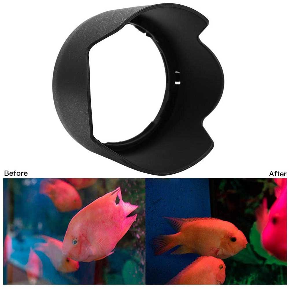 PCASTOREのNikon レンズフード 互換品 HB-31 マウントレンズフード Nikon AF-S DX17-55mm f2.8レンズ用 交換用 代替レンズフード ニコン 送料無料｜アングル2
