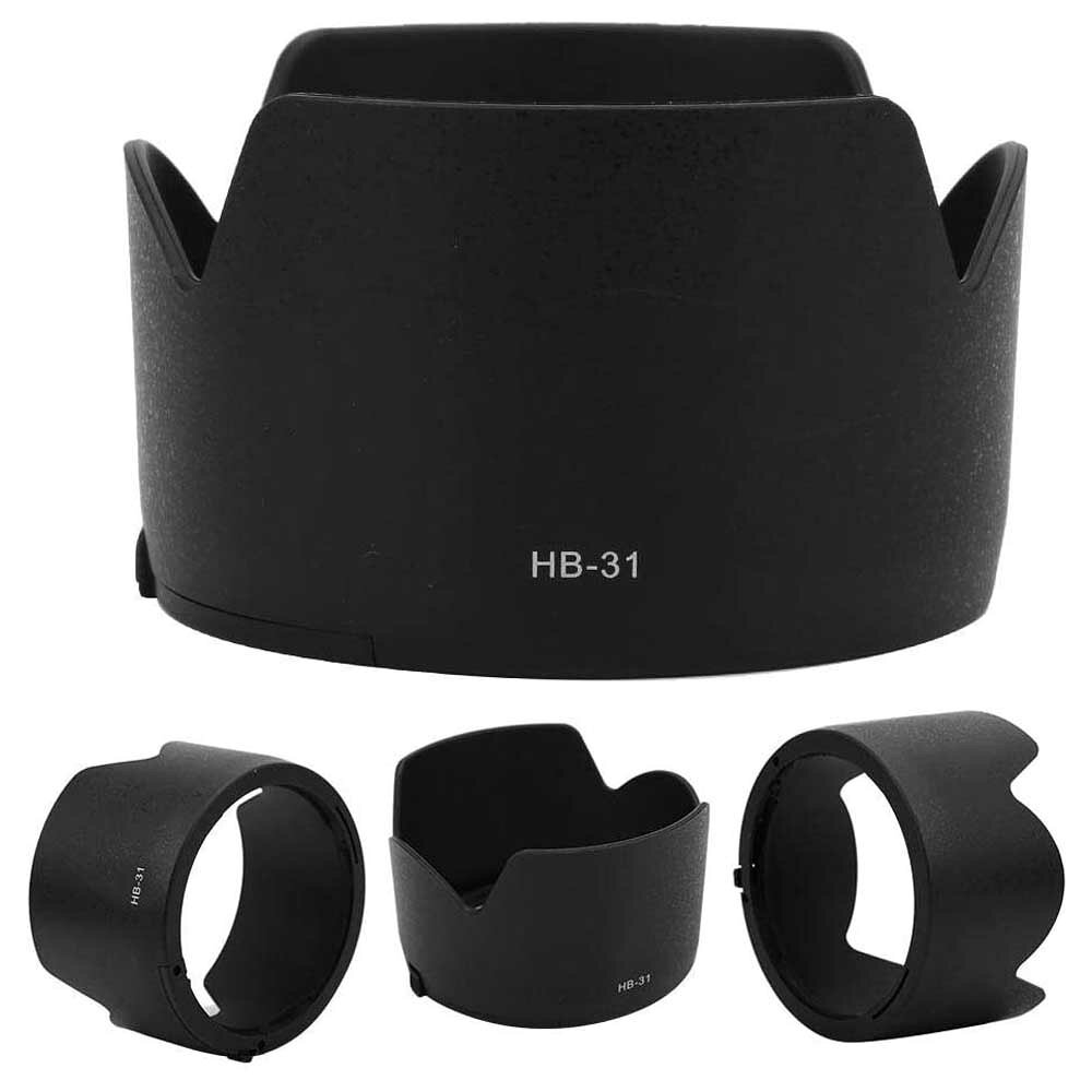 PCASTOREのNikon レンズフード 互換品 HB-31 マウントレンズフード Nikon AF-S DX17-55mm f2.8レンズ用 交換用 代替レンズフード ニコン 送料無料｜アングル3