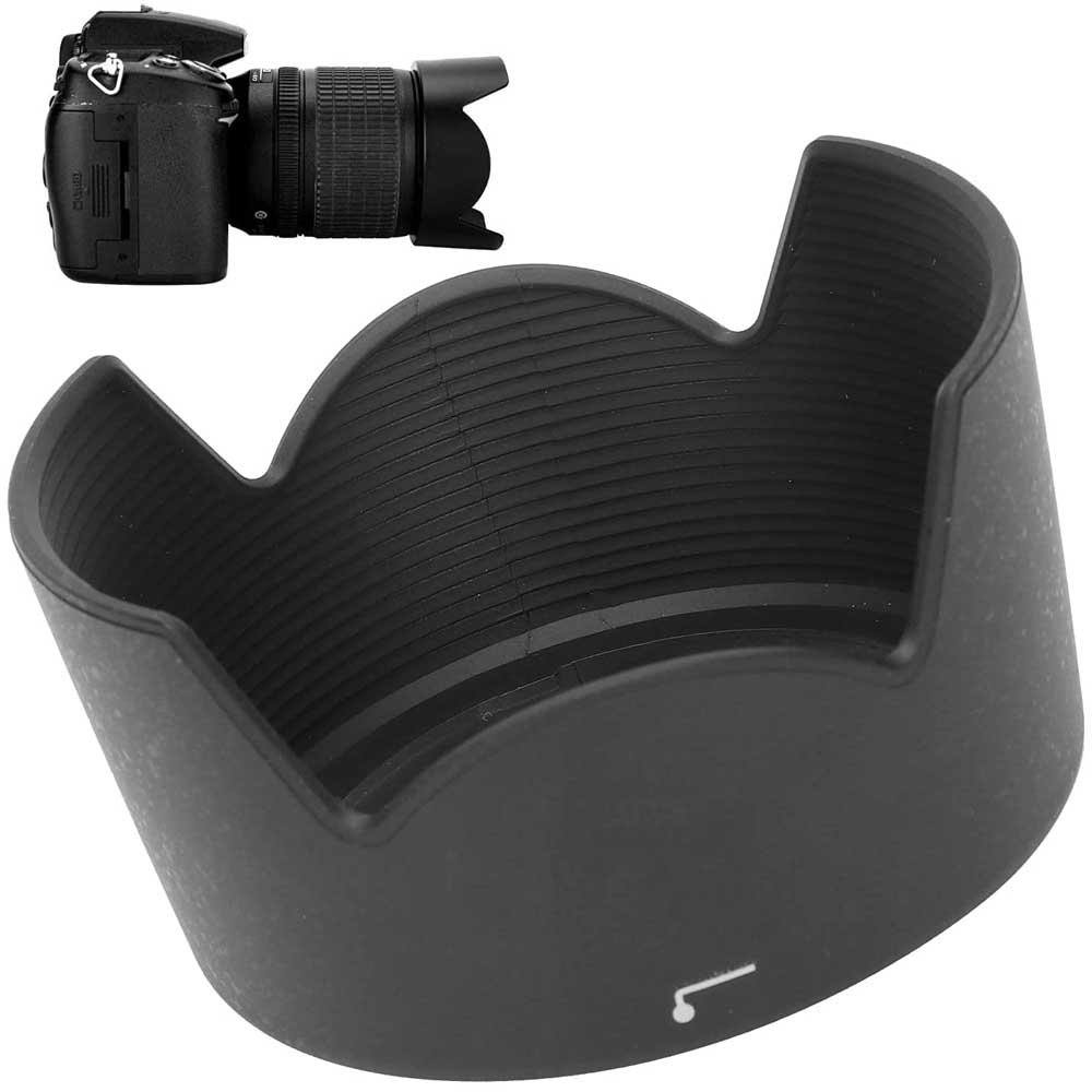 Nikon ��󥺥ա��� �ߴ��� HB-34 �ޥ���ȥ�󥺥ա��� Nikon AF?S DX 55?200mm F, 4?5.6G ED 85mm F, 3.5G ����� �˥��� ����̵��