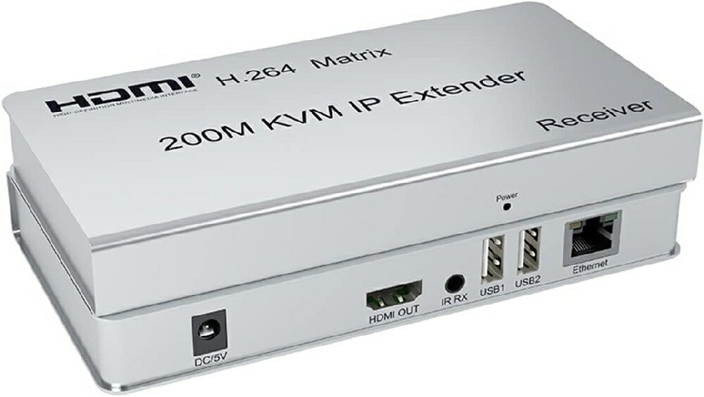 1080p RX TX 200m over Cat6 IP Kvmエクステンダー HDMIマルチポイントからマルチポイント HDMIエクステンダー 送料無料