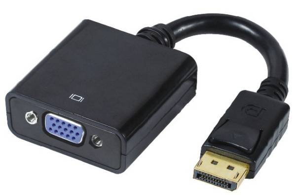 【送料無料】DisplayPort to VGA 変換ア