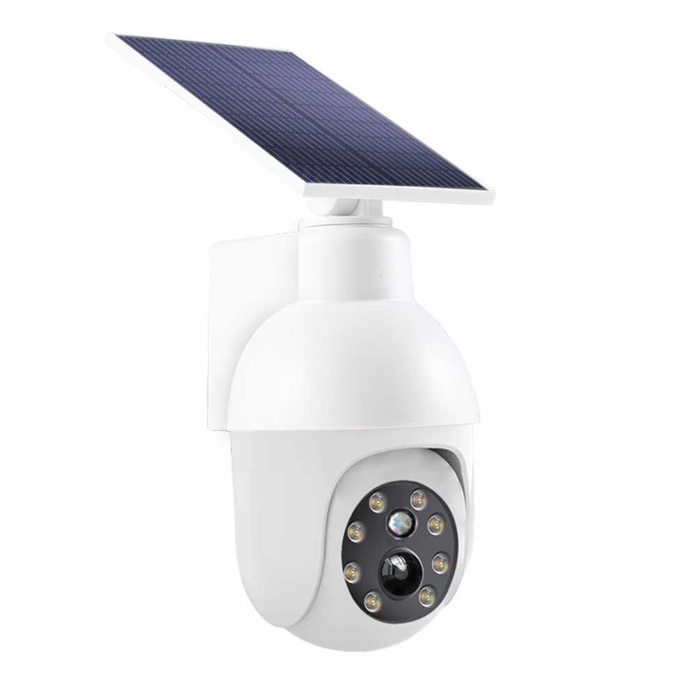 電気代不要センサーライト 屋外 ソーラーモニタライト 人感センサー 防犯カメラ型 ダミーカメラ 赤光威..