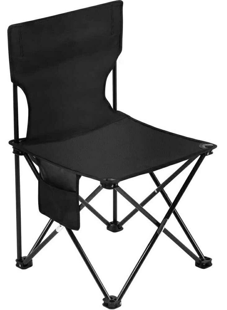 アウトドアチェア 折りたたみ 【瞬時開閉】 超軽量 コンパクト イス 椅子 耐荷重75kg ポケット付き 背もたれ付 釣り 登山 携帯便利 キャンプ椅子 送料無...