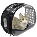 【送料無料】ペット キャリーバッグ 小型 小型犬 犬 猫 小動物 旅行 通院 移動 散歩 肩掛け 手提げ ショルダーバッグ ボストンバッグ 透明 メッシュ素材 ...