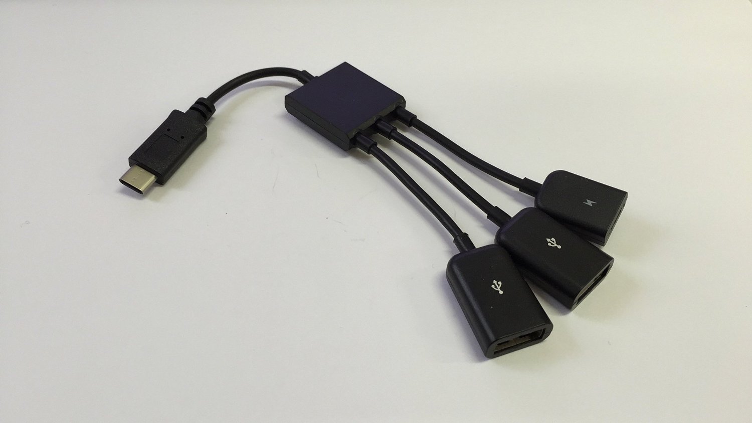 樂天商城 - Type-C OTGケーブル Type-C OTG Hub アダプター （2ポート）USB2.0-Type-C OTGケーブル