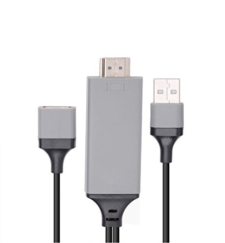 iPhone iPad HDMI Ѵ֥Lightning Ѵ֥ ƥ³ 1080P  HDMI֥ USB᥹ to HDMIͥiphoneXS iphoneXS Max iphoneXR ̵