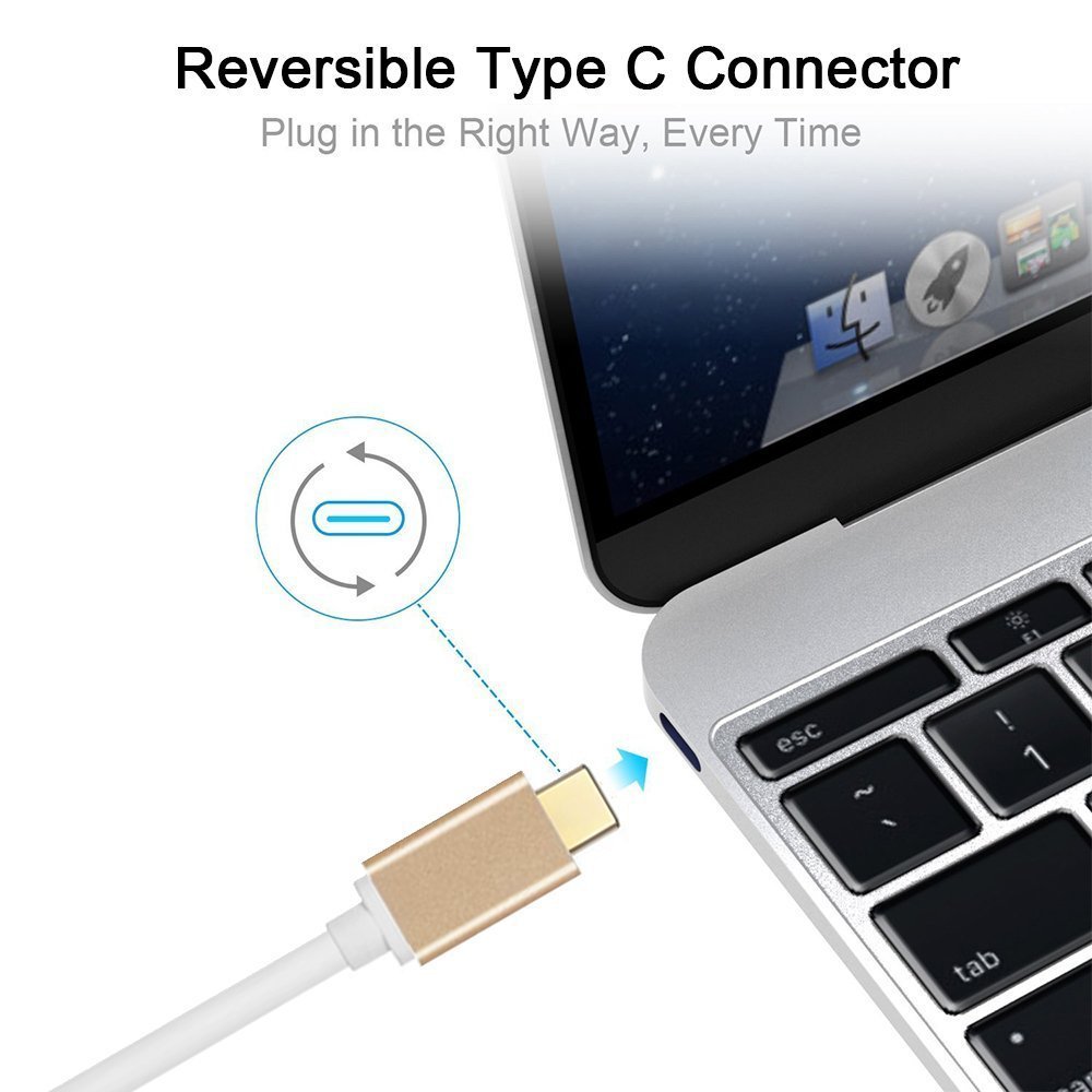 【送料無料】 Type-C to HDMIケーブル 1.8m 変換アダプタ 3D / 4K USB3.1対応 2017...