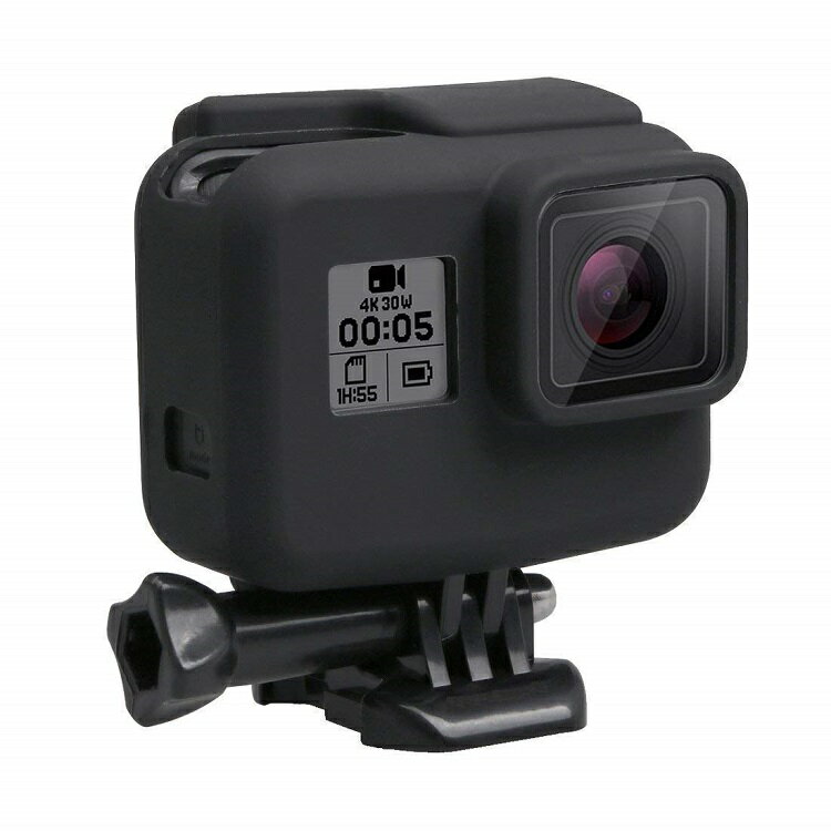 【送料無料】GoPro Hero6/Hero5保護ケース GoPro保護カバー 高品質GoPro用NEW HERO / HERO6 / 5ハウジングカバーレンズ保護カバー付き 落下防止 シリコーンケース 衝撃吸収カバー