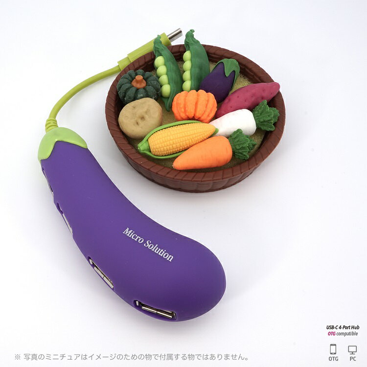 USB-C 4-Port Hub OTG compatible USB-C�ϥ� TypeC �Ѵ������ץ� ���ͥ���4�ݡ���OTG USB2.0�ϥ� �Хʥʡ��ʤ��������ޤᡢ�Ȥ����餷���ˤ󤸤��������