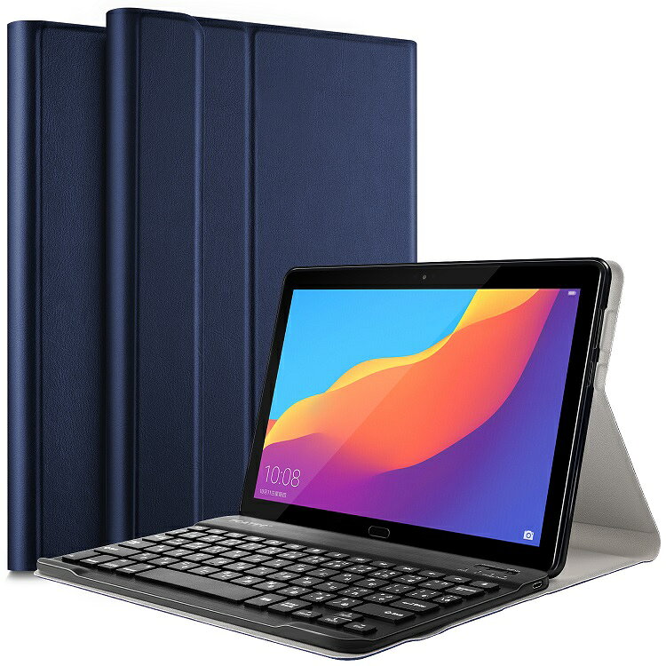 Lenovo TAB P10専用超薄レザーケース付き Bluetooth キーボードかな入力対応US配列 LAVIE Tab E TE510/JAW PC-TE510JAW TB-X705F / TB-X705L対応 リモートワーク最適 在宅勤務 pcastore-10002787 PCASTORE サンプル画像2