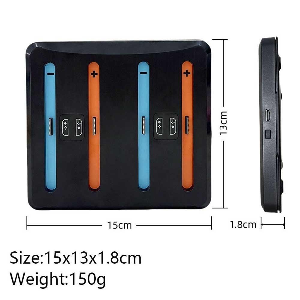 Switch 2 ジョイコン用 充電スタンド スイッチ2用 4 in 1 急速充電器 4個同時に充...