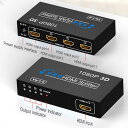 HDMI(オス) to 4HDMI(メス) 分配器(1入力×4出力)3D対応 V1.4 1080P☆HDMI 1X4スプリッター(2)