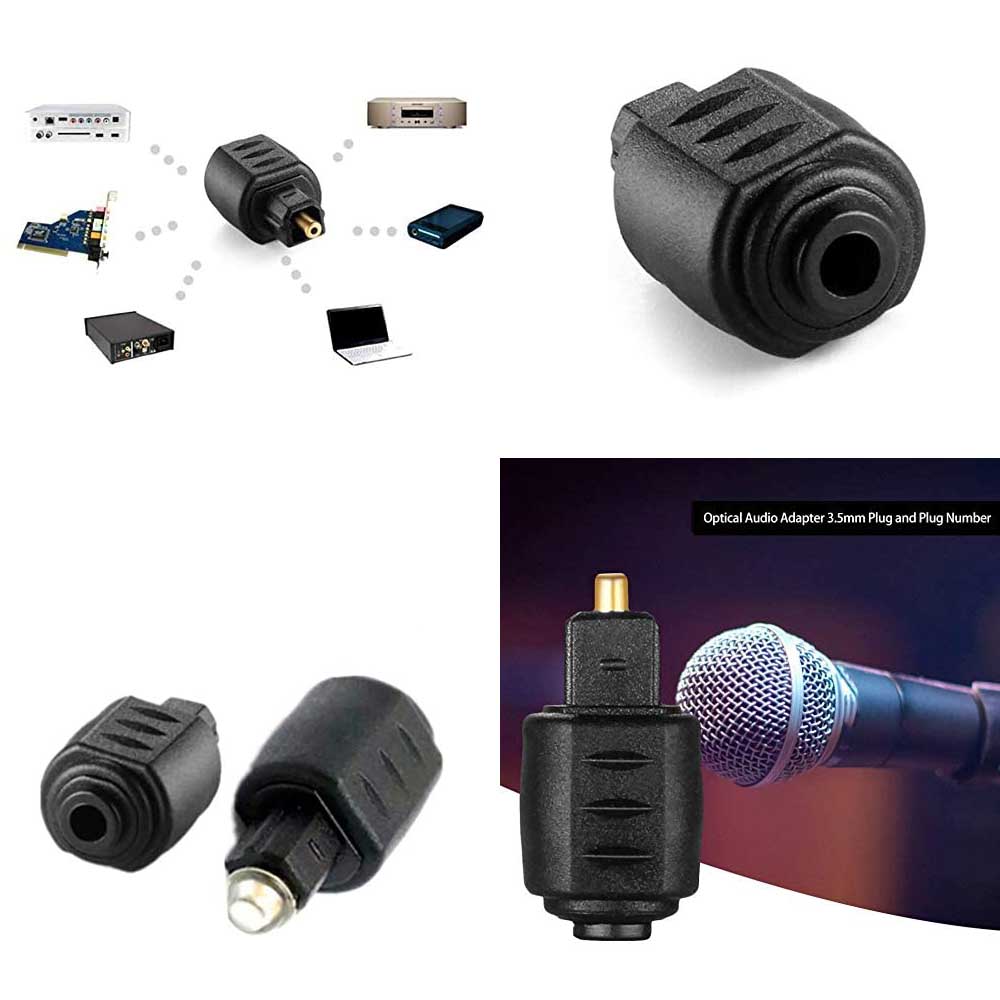 Toslink �����ǥ��������ץ��� 3.5 mm �᥹ ����å��ץ饰����ǥ����� Toslink ����3.5 mm �᥹�ץ饰 �ץ饰�Ѵ� �����ץ� ����̵��