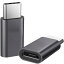 【送料無料】Type-C MicroUSB 変換 コネクタ USB3.1 Type-C 変換 充電 とデータ転送 Type C（オス）to microUSB（メス） コンバーターコネクタ Xperia XZ/XZ2, Samsung Galaxy S9/S8/A7/ Macbook Pro, Nexus 5X/6P, GoPro Hero 5/6 それ以降機種など