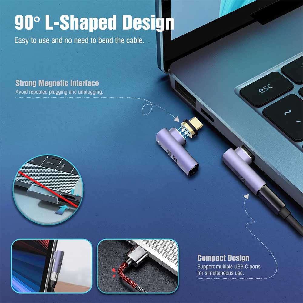 USB 4.0 Type C USB-Cマグネ...の紹介画像2