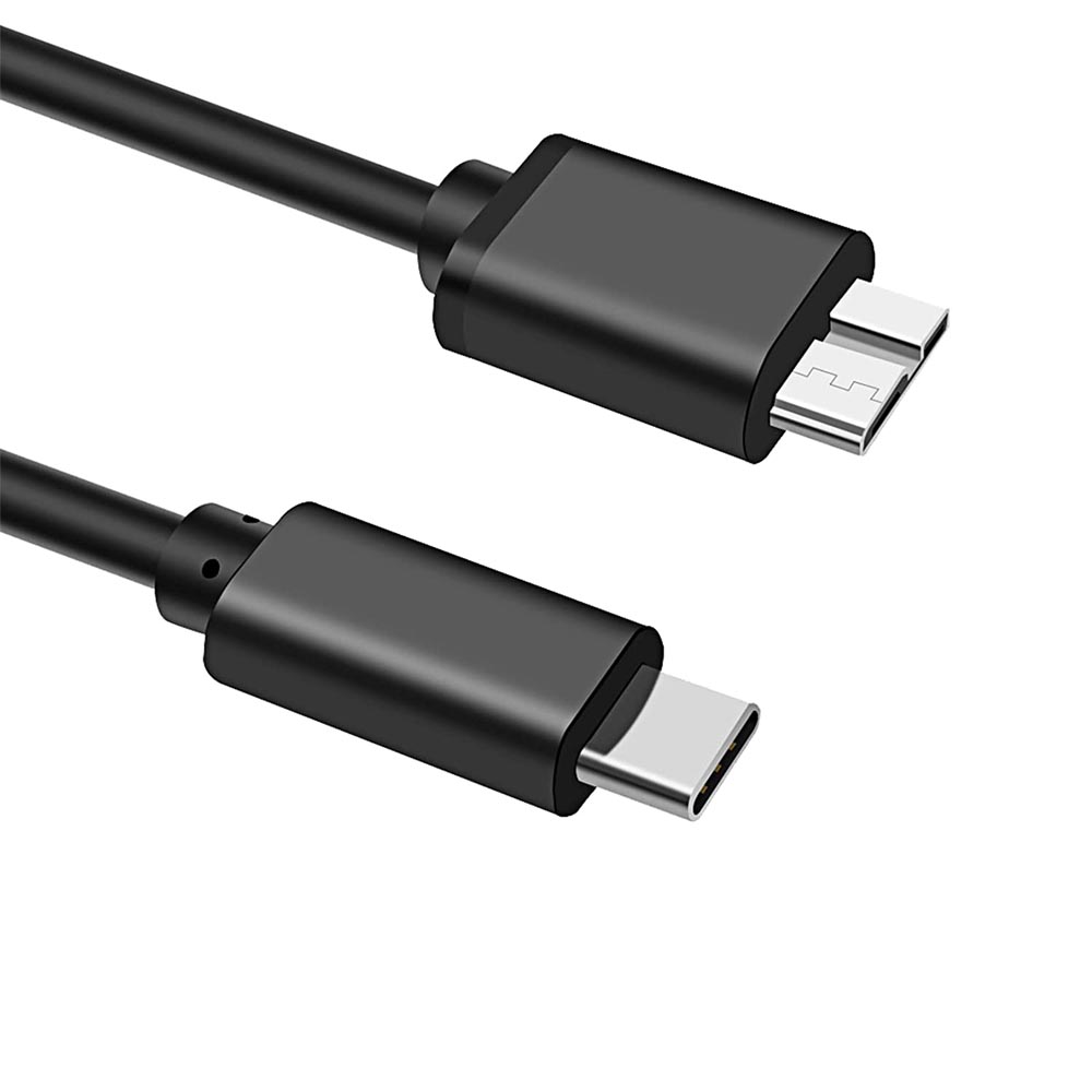 Type-C USB C-Micro USB3.0(10Pin)ケーブル 100cm （オス-オス）USB Type-C 機器対応外付けhddケーブル USB Type C to Micro USB 3.0 10Pin急速充電と5Gbpsデータ転送 Macbook（Pro）/HDD外付けハードドライブ/Seagate/Camera など対応【送料無料】