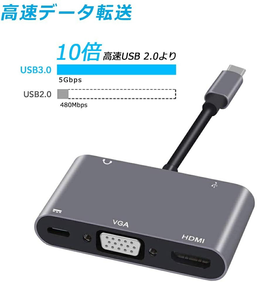 【送料無料】USB Type C HDMI V...の紹介画像3