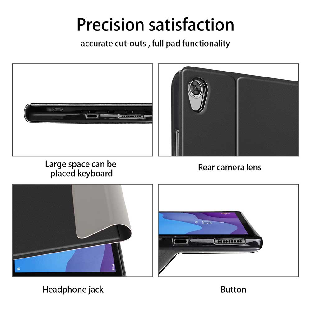 Lenovo Tab M10 HD 2nd Gen ZA6W0022JP用 Bluetooth キーボード 超薄ケース付き ワイヤレス US配列 かな入力 TB-X306F対応 リモートワーク 在宅勤務 レノボタブ エム10 送料無料 pcastore-10003556 PCASTORE サンプル画像3