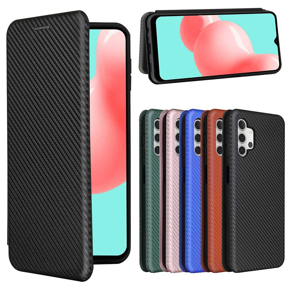 乐天商城 - Galaxy A32 5G SCG08 ケースギャラクシー エーサーティーツー ファイブジー SCG08 手帳ケース 薄型 カーボンファイバー 炭素繊維カバー TPU 保護バンパー 財布型 マグネット式 カード収納 落下防止 ホルダ 横開き