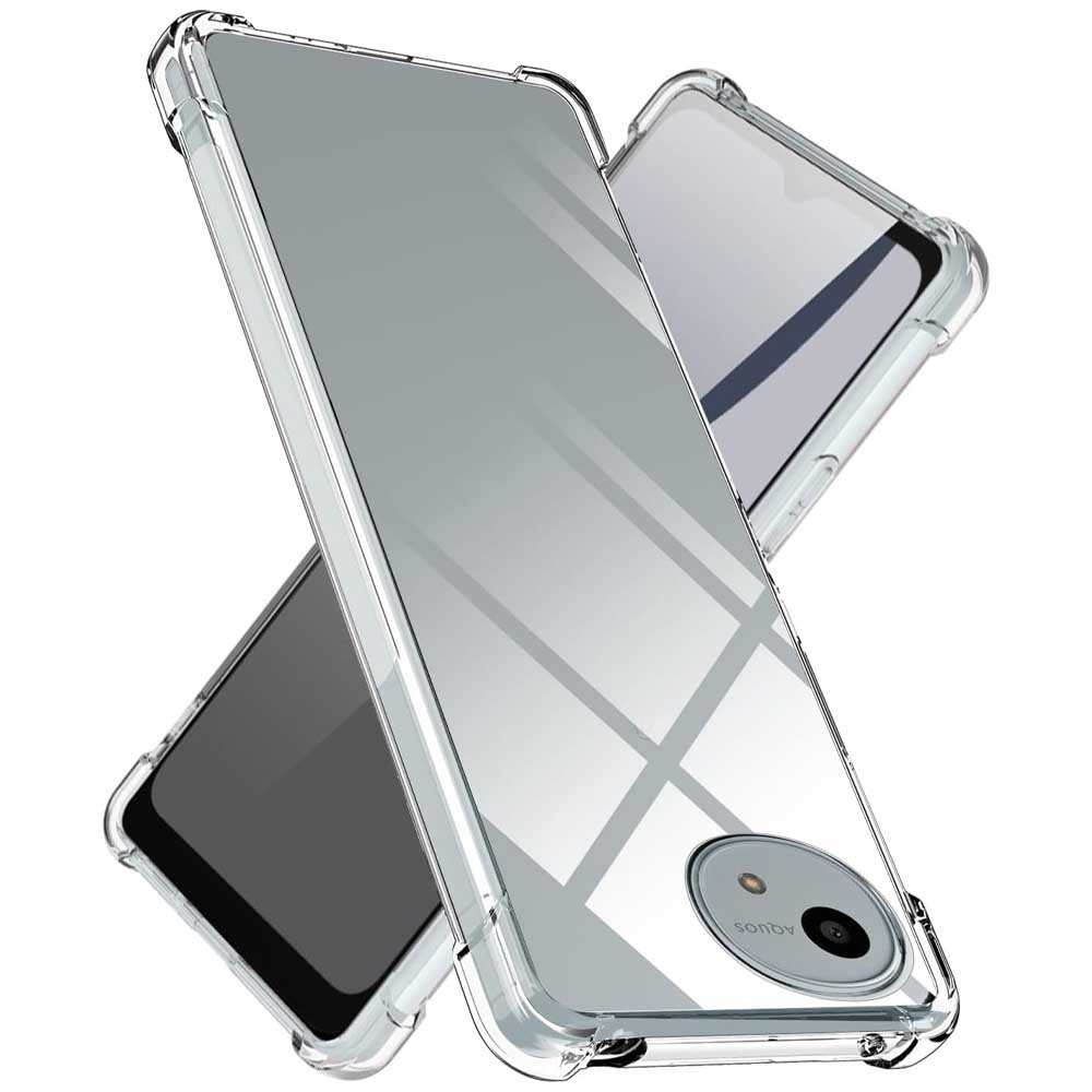 乐天商城 - AQUOS wish5 SH-52F ケース カバー AQUOS wish4 SH-52E用 ソフトケース TPU 保護ケース 耐衝撃 クリアケース 透明 アクオス ウィッシュ フォー アクオス ウィッシュ5 送料無料