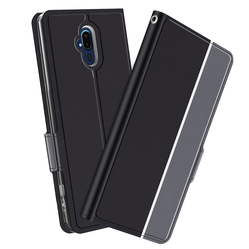 乐天商城 - docomo らくらくスマートフォン F-52B スマホケース カバー 手帳型 ツートンカラー ストラップ付き マグネット 定期入れ ポケット シンプル arrows F-52B アローズ 送料無料