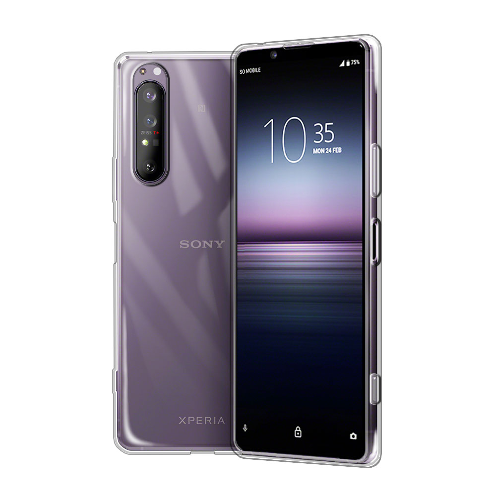 乐天商城 - 【送料無料】Xperia 1 II　SO-51A/SOG01 専用ソフトケース TPU保護ケース・カバー 耐衝撃 透明 TPU 素材 超薄型 背面カバー 超軽量 耐衝撃 落下防止 Xperiaシリーズ初の5G対応モデル