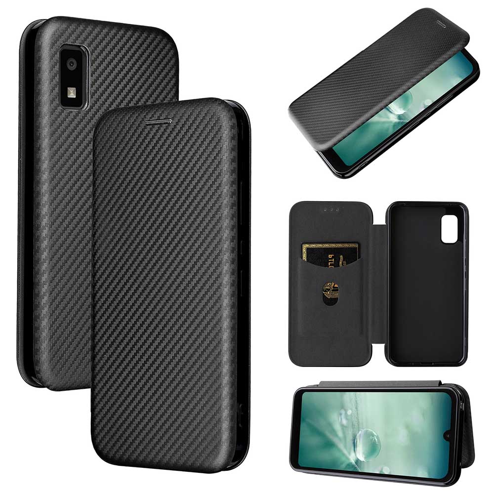 乐天商城 - AQUOS wish SHG06 wish2 SH-51C 手帳型 ケース カバー 薄型 カーボンデザイン 炭素繊維カバー TPU 保護バンパー 財布型 マグネット式 カード収納 落下防止 ホルダ 横開き アクオス ウィッシュ A103SH A104SH SH-M20 アクオス ウィッシュツー