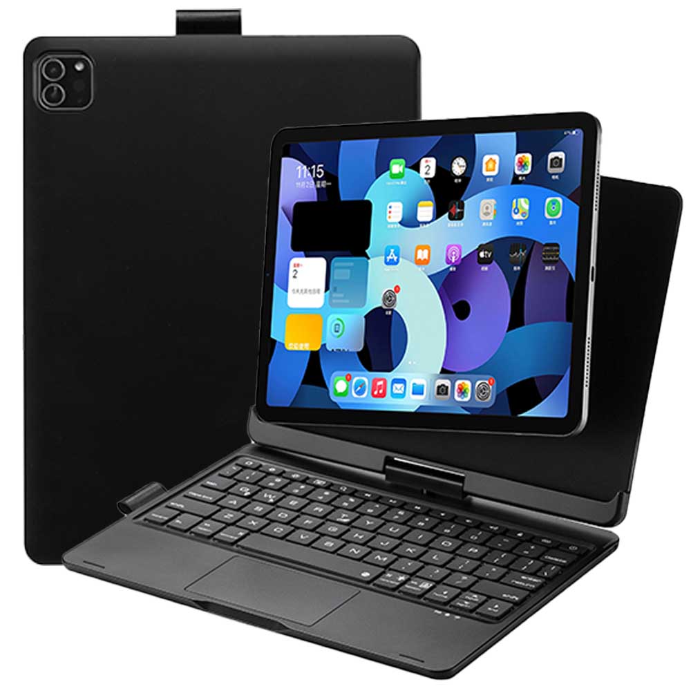 iPad Air 11インチ 2024 / Air5 / Air4 / Pro11 インチ 2018 2020 2021 2022 Bluetoth キーボード ケース 一体型 タッチパッド ワイヤレス 360度回転 マグネット吸着 リチウムバッテリー内蔵 人気 かっこいい リモートワーク