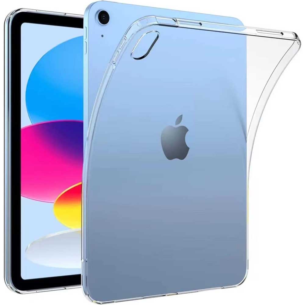 iPad 10.9インチ 2022 第10世代 ケース TPU素材 タブレット用 耐衝撃 超薄型 軽量 背面カバー クリア 新型 保護カバー 送料無料
