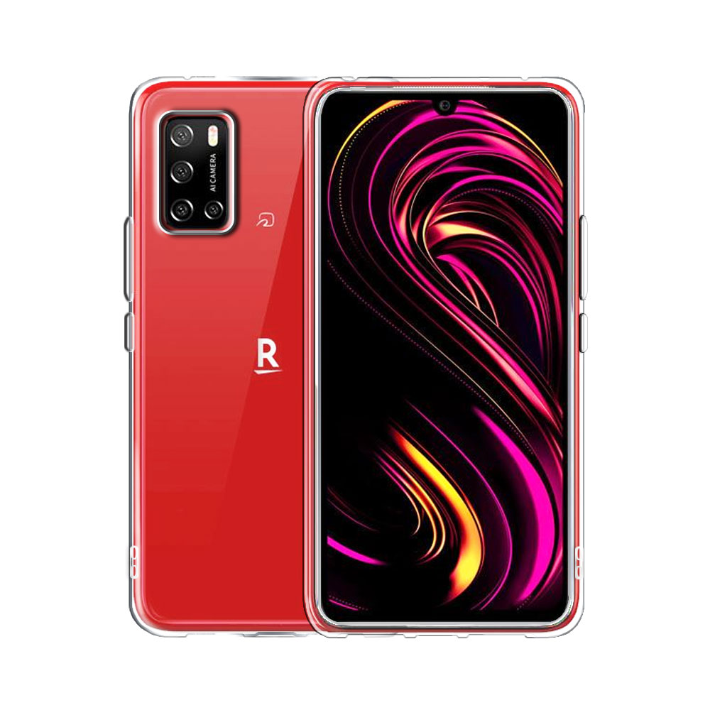 Rakuten - Rakuten BIG s（楽天モバイル） ソフトケース TPU保護ケース・カバー 耐衝撃 透明 TPU 素材 超薄型 背面カバー 超軽量 耐衝撃 落下防止 ラクテン ビッグ エス 送料無料