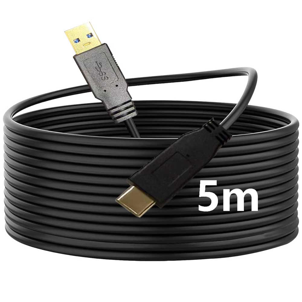 USB-A to USB-C ケーブル 5m USB3.0対応 5Gbps高速データ転送 カメラ接続用 金メッキ端子採用 高耐久 充電 ケーブル Sony/Nikon/Canon/Fujifilm/一眼レフ・ミラーレスカメラ対応 iPhone 17/16 / 15 /iPad Pro/MacBook/Galaxy/Xperia/その他 Android 送料無料