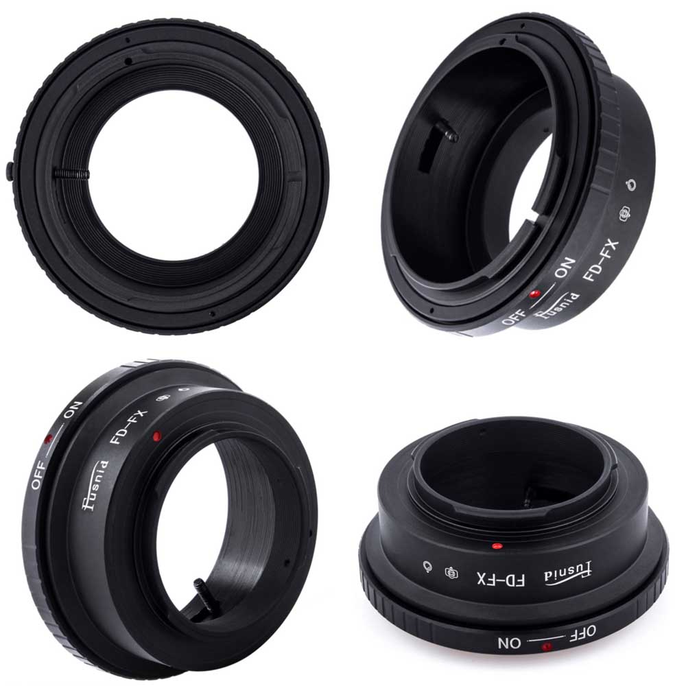 【送料無料】FD-FXレンズマウントアダプターキヤノンFDマウントレンズ 用 富士フィ...