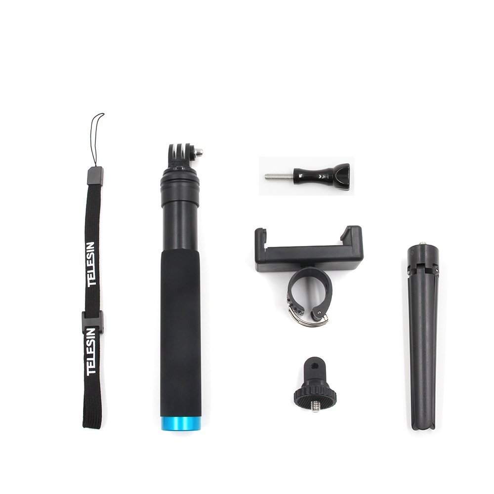GoPro Hero10 HERO9 対応 自撮り棒 一脚 三脚 ハンドヘルド 拡張可能 アルミ合金 ...