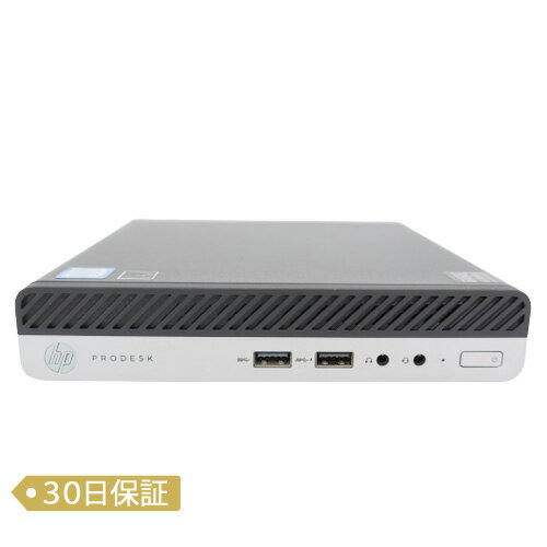 パソコン, デスクトップPC HP ProDesk 400 G4 DMWindows 10 Pro 64bitCore i3-8100T 3.10GHz8GBSSD 256GB2ZZ91AVB