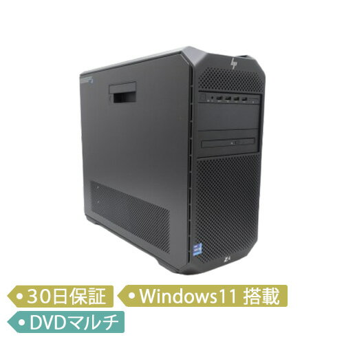 【中古】HP Z4 G5 Workstation/Intel Xeon W3-2423/メモリ 32GB/SSD 512GB+SATA 2TB/Windows 11 Pro/NVIDIA T400 4GB/デスクトップ【A】
