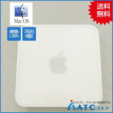 【中古デスクトップパソコン】Apple/Mac Mini Server/MC408J/A/Core2Duo 2.53G/HDD 500GBx2/メモリ 4GB/Mac OS X 10.6【良】