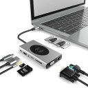 Type-C to HDMI / VGA LAN 13in1 USBハブ Type-C Hub 高速USB 3.0ポート / HDMI / VGA / SD /...