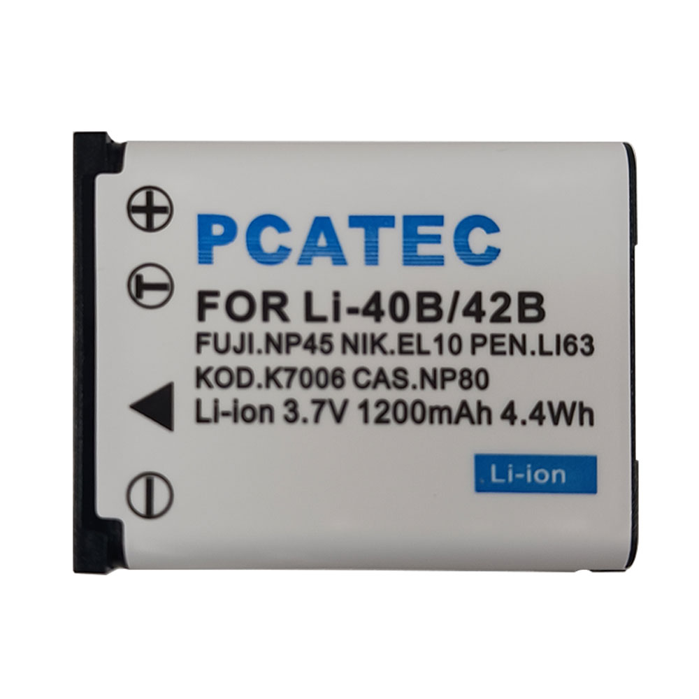 NIKON EN-EL10/NP-80/OLYMPUS Li-42B/40B対応互�