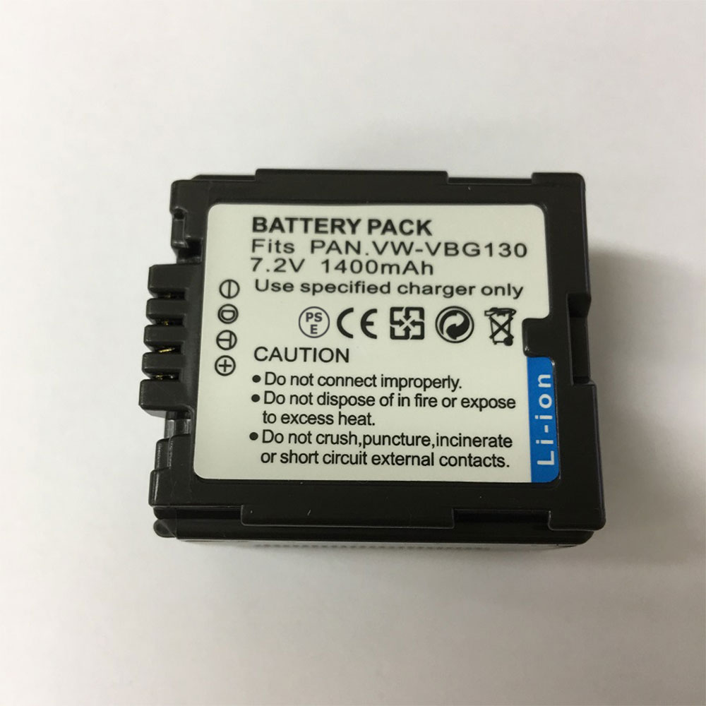 PANASONIC　VBG130対応互換 バッテリー＆互換急速充電器☆セット（カーチャージャー...