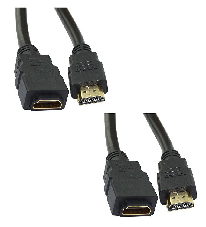 【送料無料】HDMI 延長ケーブル 金メッキ 30cm HDMIタイプAオス メス 接続コード AV ビジュアル