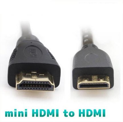 【送料無料】HDMI - mini HDMI変換 ケーブル ☆1.3m(オスーオス)変換アダプタケーブル