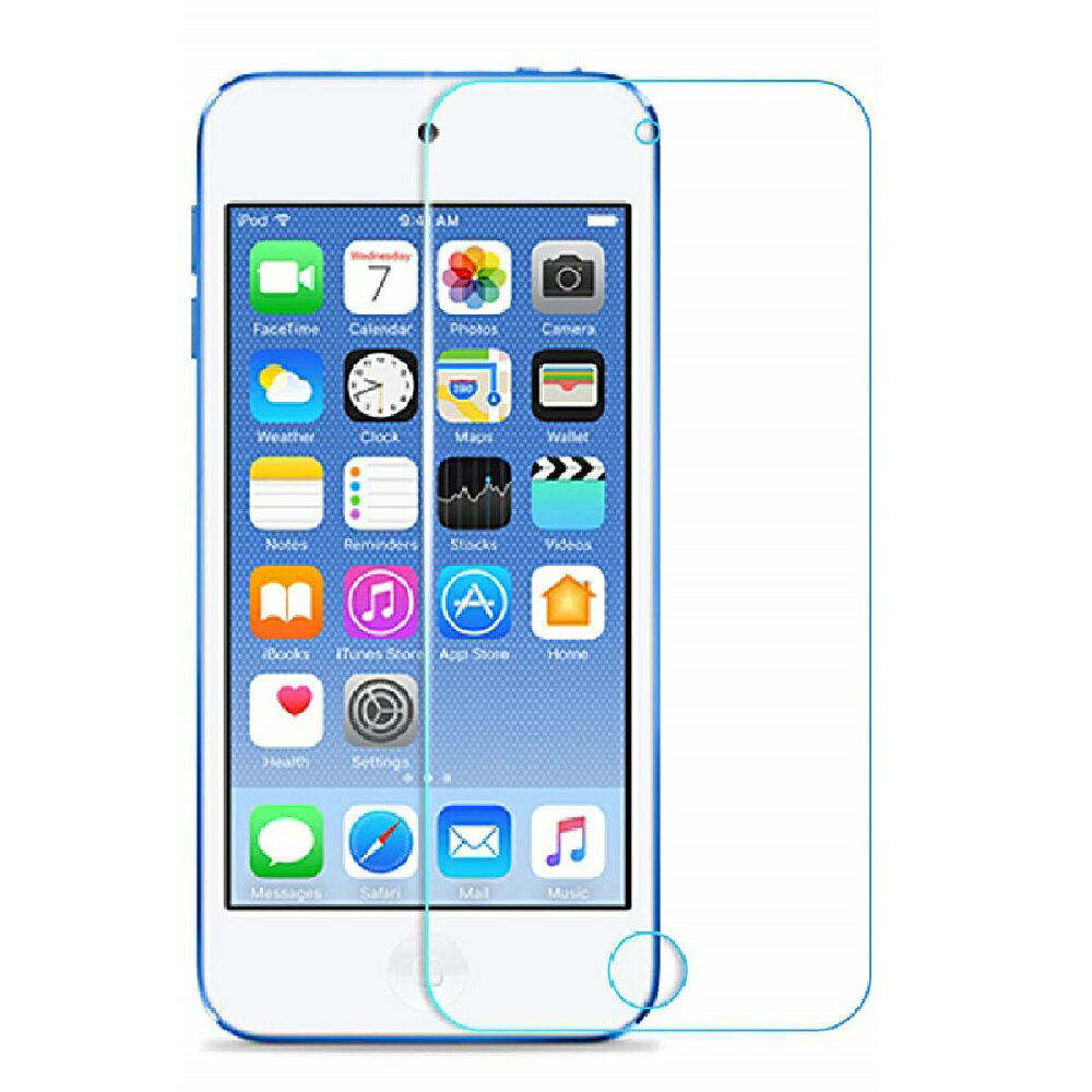 【送料無料】 iPod touch 7 （5世代 / 6世代）対応 全面 液晶強化ガラスフィルム 指紋 水防止 全面強化フィルム HDスマートフォンガラスフィルム 0.3mm 3Dラウンドエッジ加工 高透過率 耐衝撃 飛散防止処理