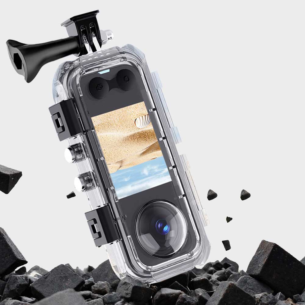【送料無料】insta360 X5用 防水ハウジングケース ダイブハウジング 防水 防塵 保...