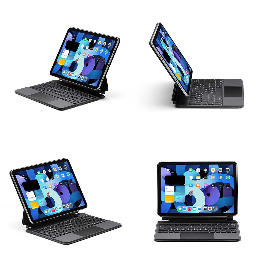 iPad 10.9インチ 第10世代 iPad A16 2025 iPad Air 11インチ 2026(M4) 2025(M3) 2024(M2) Air5 Air4 Pro11インチ 2018 2020 2021 2022 iPad Pro11 2024 ワイヤレス bluetooth キーボード タッチパッド マジックキーボード 磁力吸着 リチウムバッテリー内蔵 リモートワーク pcatec-10003973 pcatec サンプル画像3